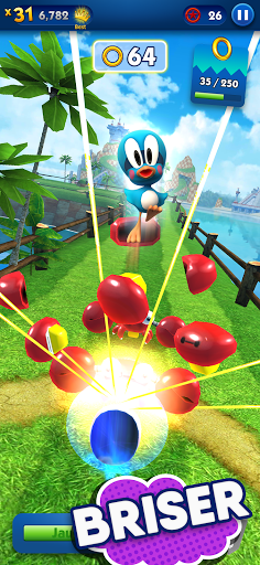 Télécharger Gratuit Sonic Dash - Jeu de course à pied et saut ! APK MOD (Astuce) 4