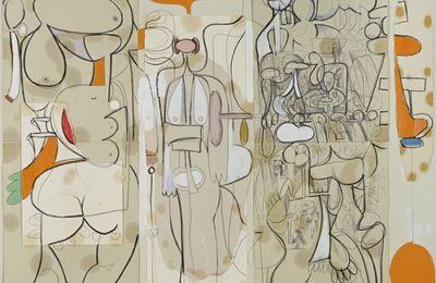 Compostion in Gray and Orange