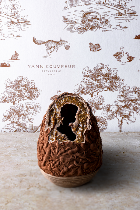 Le Chef Yann Couvreur décline son adorable et fidèle renard dans ses créations de Pâques
