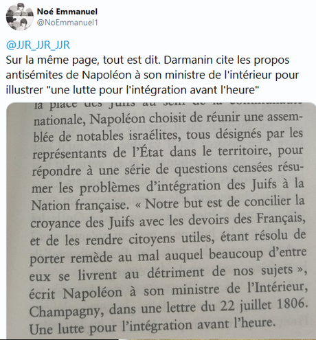 le séparatisme antisémite du Ministre de l’Intérieur