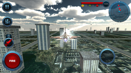 Télécharger Jet Plane Fighter City 3D APK MOD (Astuce) Télécharger Jet Plane Fighter City 3D APK MOD (Astuce) screenshots 1