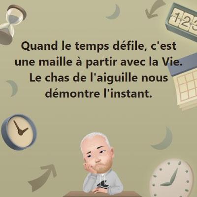 Laisser de l'espace au temps...