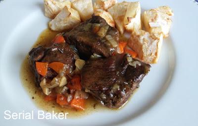 Joue de boeuf au vin blanc Joue de boeuf au vin blanc