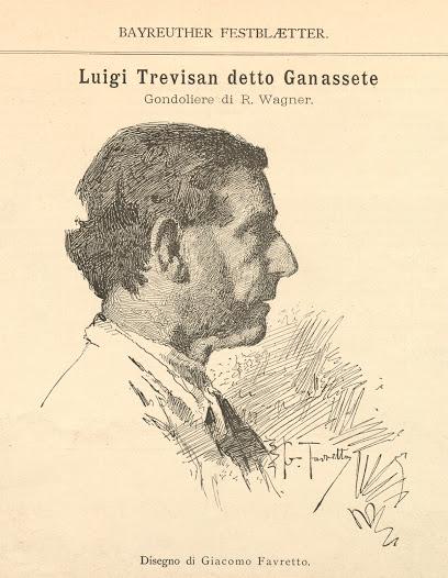 Luigi Trevisan, dit Ganasette, le gondolier de Richard Wagner