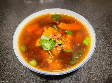 L’originale (ou presque) – Canh Bí Đỏ / Soupe de courge à la vietnamienne