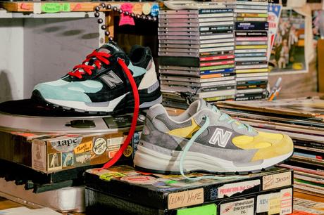 Cette New Balance 992 célèbre un disquaire légendaire de LA