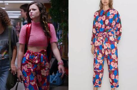 GINNY & GEORGIA : Maxine’s floral pants in S1E02