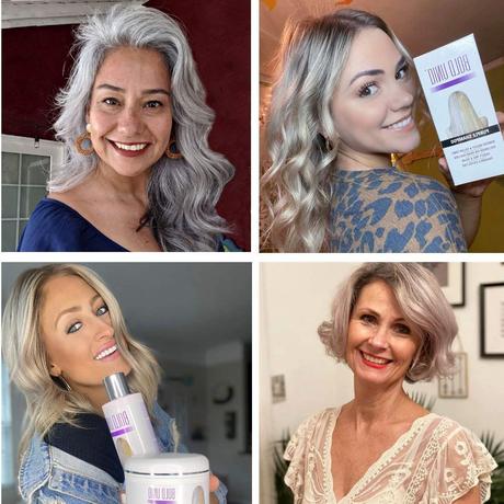 Se faire un balayage : blond polaire cendré modele blonde cendré foncé