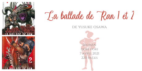 La ballade de Ran #1 et #2 • Yusuke Osawa
