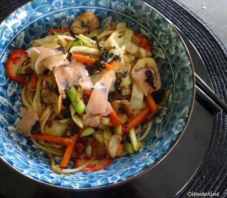 Yakisoba - Nouilles sautées japonaises