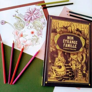 Mon étrange famille de Lili Chartrand illustré par Marion Arbona