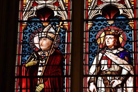 Détail du vitrail du transept sud © French Moments