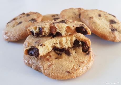 Cookies noisettes / chocolat