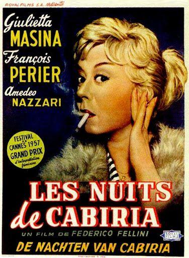 Les Nuits de Cabiria (1957) de Federico Fellini Les Nuits de Cabiria (1957) de Federico Fellini