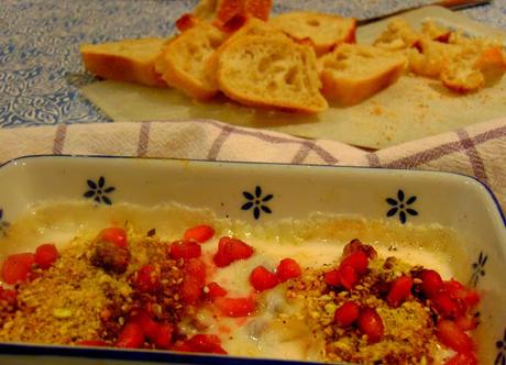 Feta végétal au dukkah grillé Feta végétal au dukkah grillé