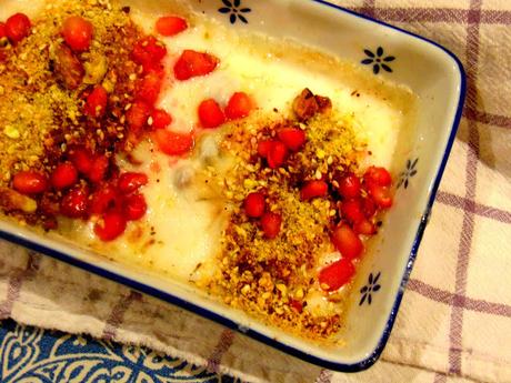 Feta végétal au dukkah grillé Feta végétal au dukkah grillé