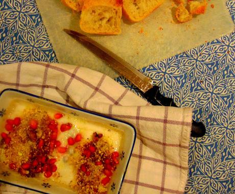 Feta végétal au dukkah grillé Feta végétal au dukkah grillé