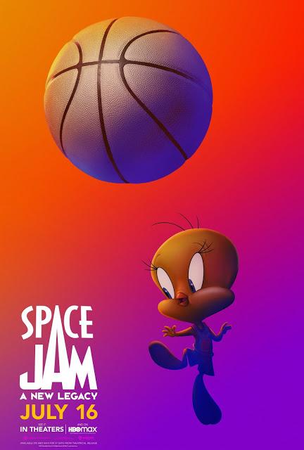 Affiches personnages US pour Space Jam : Une Nouvelle Ère de Malcolm D. Lee