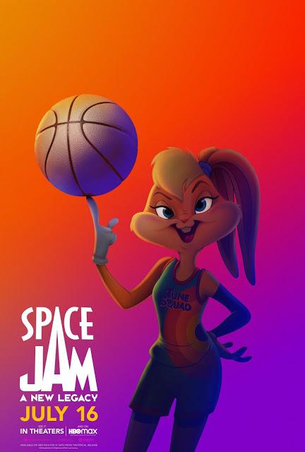 Affiches personnages US pour Space Jam : Une Nouvelle Ère de Malcolm D. Lee