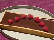 Tarte chocolat croustillant praliné pistache