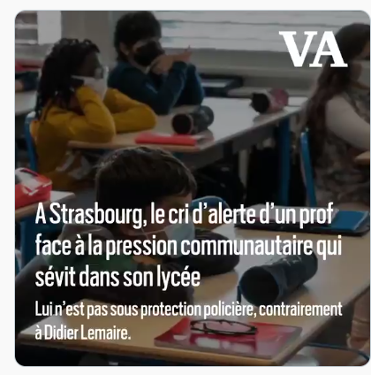 Valeurs actuelles sur son arbre perché tenait dans son bec un fromage… #islamophobie Valeurs actuelles sur son arbre perché tenait dans son bec un fromage… #islamophobie