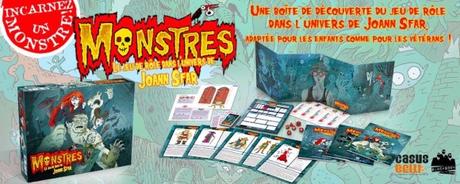 Monstres, le jeu de rôle de Joann Sfar