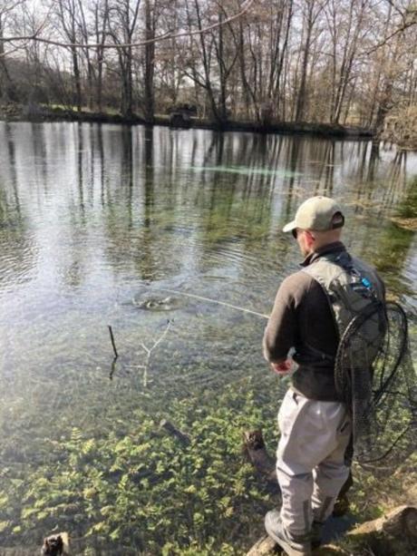 Stage pêche en réservoir