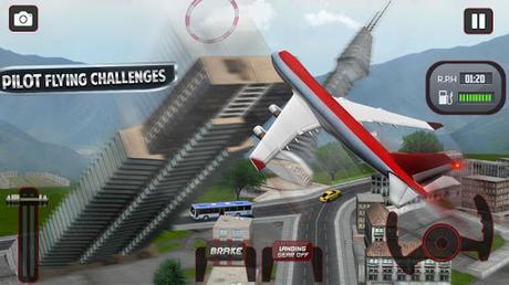 Code Triche Flying Plane Flight Simulator 3D APK MOD (Astuce) screenshots 4