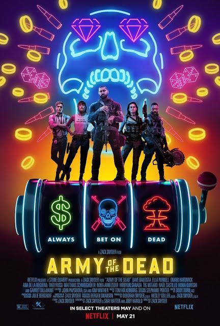 Nouvelle affiche US pour Army of The Dead de Zack Snyder