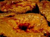 "Steak" végétal, rondelles d'oignons, sauce poivre