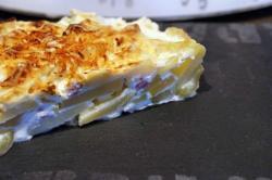 recette du jour: Gratin courgettes, lardons, pommes de terre  au thermomix de Vorwerk