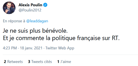 Alexis Poulin, ce médiacrate de #LFI qui mange à tous les râteliers… et prétend lutter contre l’extrême-droite ! #confusionnisme #racisme #fachosphere #desinformation