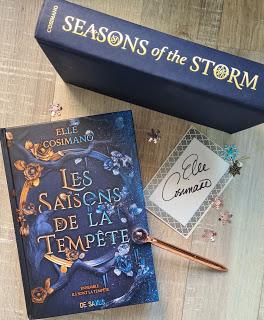 Les saisons de la tempête de Elle Cosimano Les saisons de la tempête de Elle Cosimano