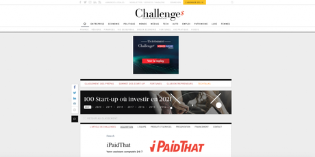 Challenges parle d’iPaidThat