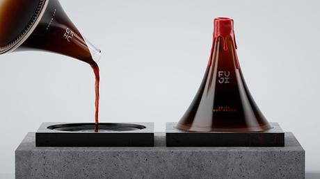 [PACKAGING] : Une bouteille de sauce soja inspirée du mont Fuji