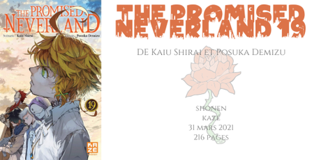 The promised neverland #19 • Kaiu Shirai et Posuka Demizu