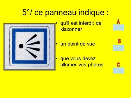 Divers - Code de la route