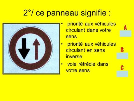 Divers - Code de la route