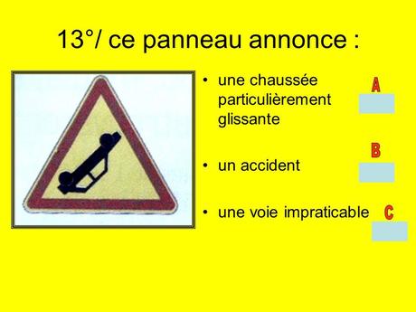 Divers - Code de la route