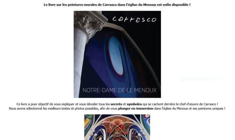 Un livre attendu : Les peintures murales de Carrasco – Le Menoux (Indre)