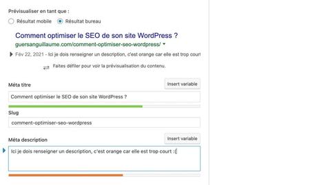 Comment optimiser le SEO de son site WordPress ?