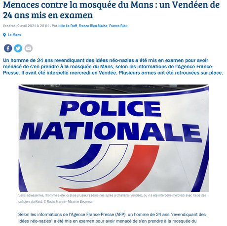 Incendie d’une mosquée à Nantes : encore un coup monté des islamo-gauchistes ?
