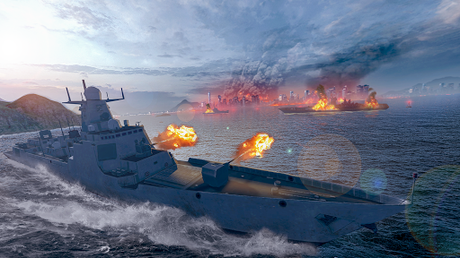 Télécharger Gratuit Naval Armada: Navire de guerre et bataille navale  APK MOD (Astuce) 4
