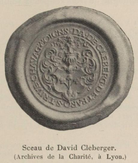 Sceau de Dvid Kleberger Vial p 141