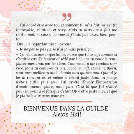 Bienvenue dans la guilde d’Alexis Hall