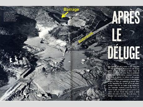 France - Le barrage de Malpasset