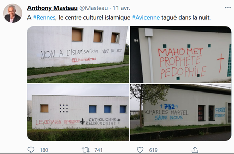 le gouvernement envoie le pompier pyromane Darmanin éteindre l’incendie qu’il a lui-même allumé… #islamophobie #Rennes #Avicenne le gouvernement envoie le pompier pyromane Darmanin éteindre l’incendie qu’il a lui-même allumé… #islamophobie #Rennes #Avicenne