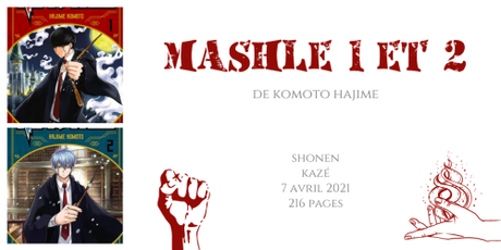Mashle #1 et #2 • Komoto Hajime