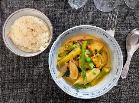 Thaï Spirit – Curry d’asperges au lait de coco