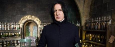 Alan Rickman qui interprète Severus Rogue dans Harry Potter